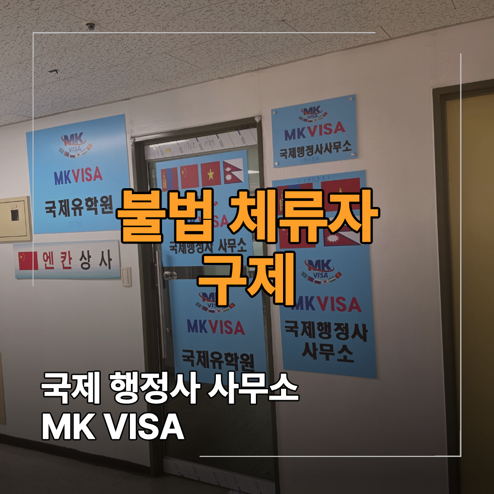 불법체류자 구제 출국 후 비자 신청 확인할 사항